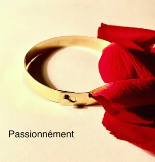 Beaucoup beaucoup d’amour #braceletor #faitmain #lemarais #valentine #plaisirdoffrir #gilbertgilbertbijoux #surmesure